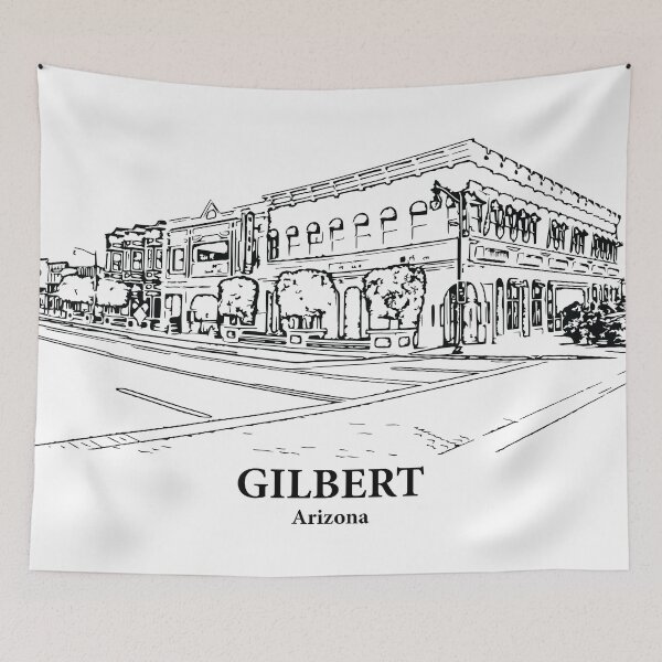 Item preview, Gilbert, Arizona designed and sold by Lakeric Cityscapes.