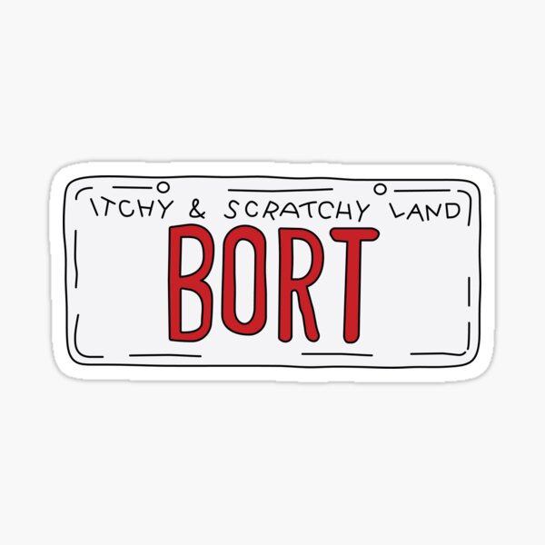 Item preview, Bort Licence Plater designed and sold by cubiclecoma.