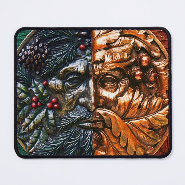 Item preview, The Holly and the Oak Kings (Yule/Litha) designed and sold by Cabot Kent  Hermetic Temple.
