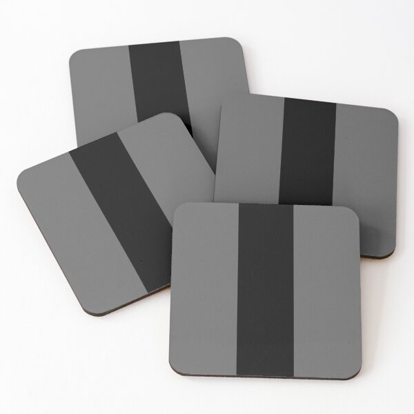Item preview, Single Racing Stripe (Black - Gray Background) designed and sold by Racing Stripes Only.