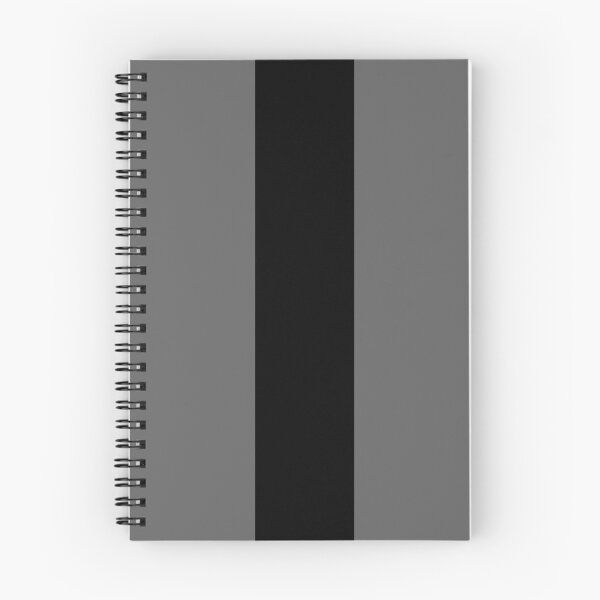 Item preview, Single Racing Stripe (Black - Gray Background) designed and sold by Racing Stripes Only.