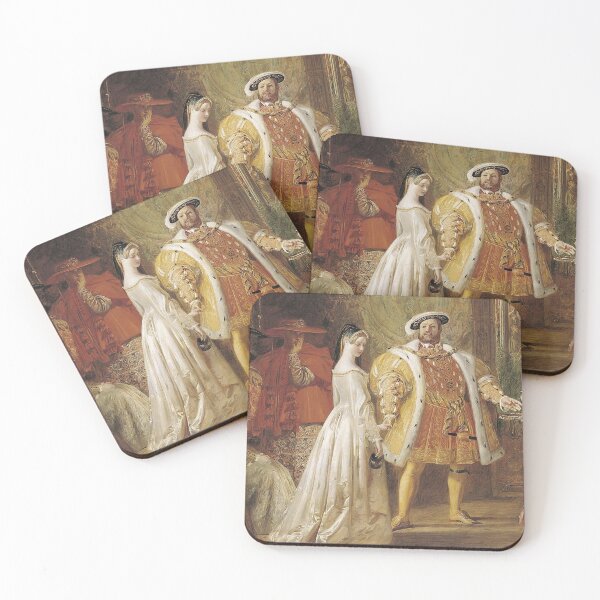Item preview, Henry VIII Meeting Anne Boleyn (Daniel Maclise 19th Century) designed and sold by ZiaMI.