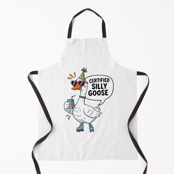 Item preview, Certified Silly Goose Birthday - Cute Aesthetic Animal Decal, Laptop Water Bottle Journal Accessory designed and sold by Aymanejed.