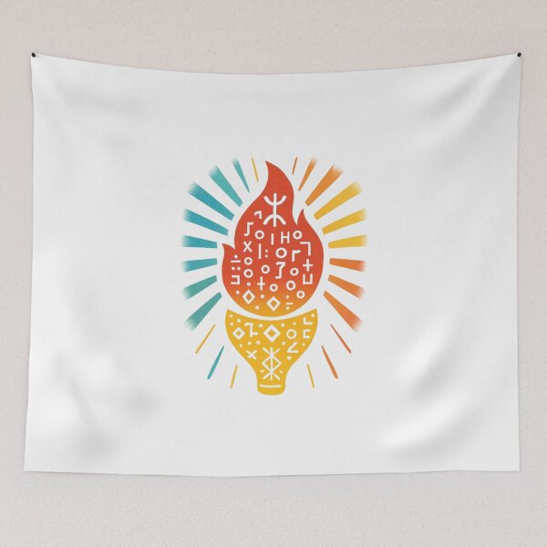 Item preview, Ziriya Flame – My Roots My Power ⵣ designed and sold by salimarts5dz.