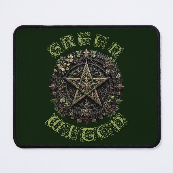 Item preview, Green Witch Pentacle designed and sold by Cabot Kent  Hermetic Temple.