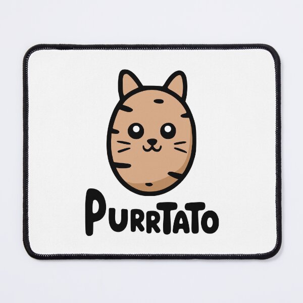Item preview, Purrtato! Cute Potato Cat Pun designed and sold by PMCreative.