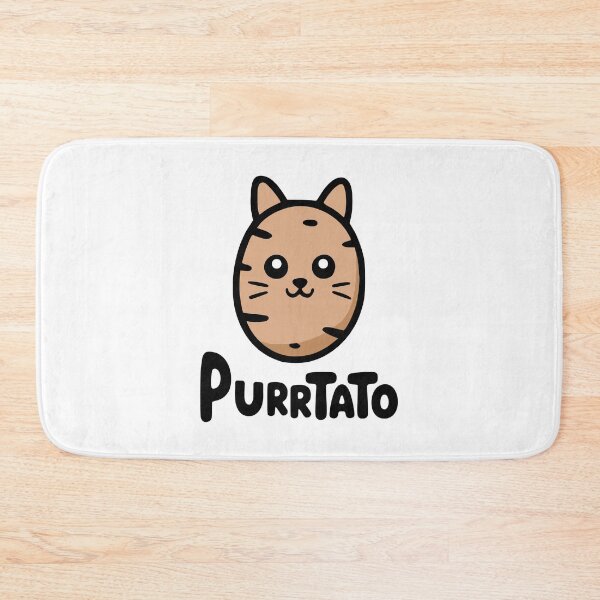 Item preview, Purrtato! Cute Potato Cat Pun designed and sold by PMCreative.