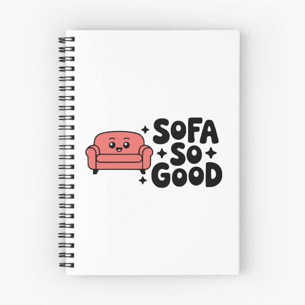 Item preview, Sofa So Good! Cute Sofa Pun designed and sold by PMCreative.