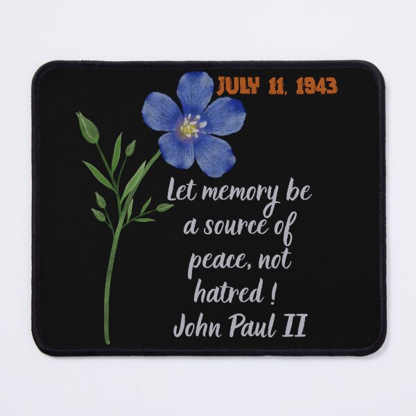 Item preview, Let memory be a source of peace, not hatred! designed and sold by TestudoDesign.