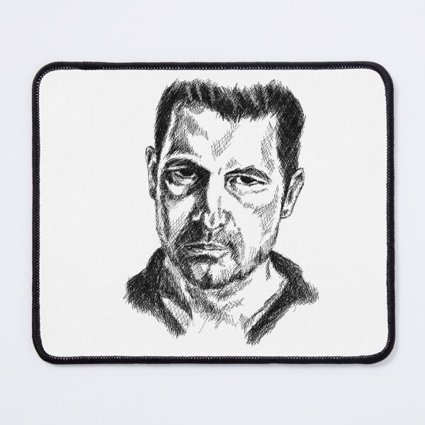 Item preview, Claes Bang portrait (crosshatch 2) designed and sold by Dracula Fan Art.
