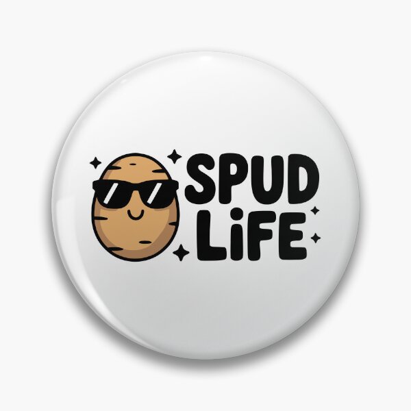 Item preview, Spud Life! Cute Potato Pun designed and sold by PMCreative.