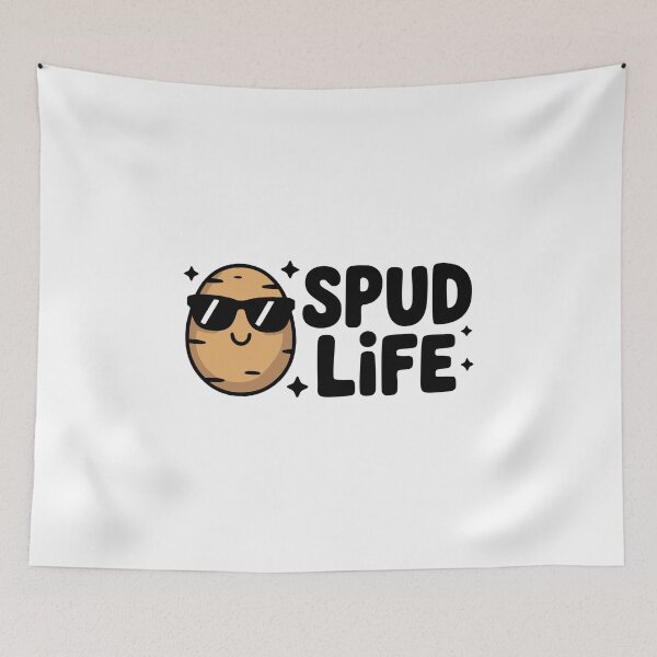 Item preview, Spud Life! Cute Potato Pun designed and sold by PMCreative.