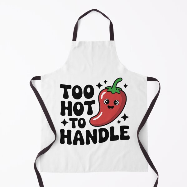 Item preview, Too Hot To Handle! Cute Chili Pepper Pun designed and sold by PMCreative.