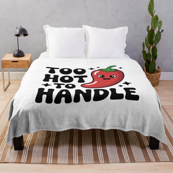 Item preview, Too Hot To Handle! Cute Chili Pepper Pun designed and sold by PMCreative.