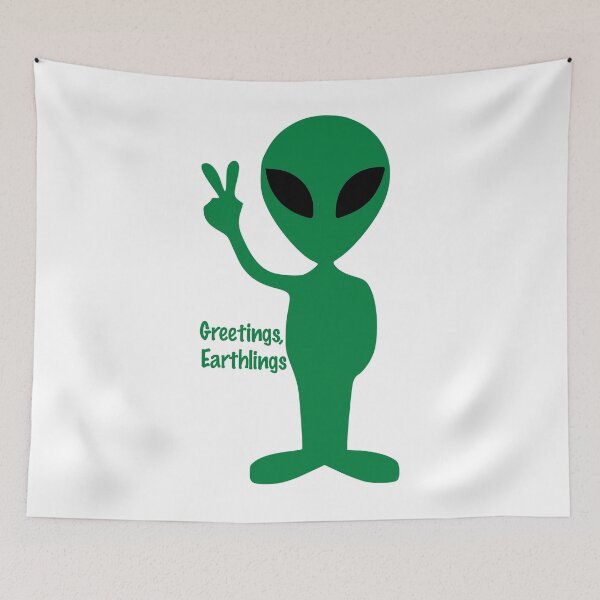 Item preview, Greetings, Earthlings! designed and sold by likbatonboot.
