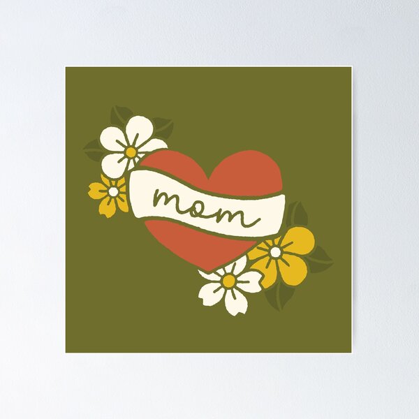 Item preview, Mom Tattoo designed and sold by Dangit Design.