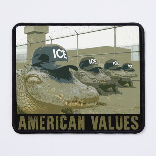 Item preview, ICE + predators = American values. At least these predators aren’t hiding their faces. designed and sold by Signs for Dark Times.