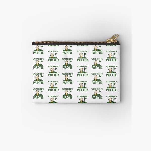 Item preview, We're Here to Par-Tee - Golf Puns  designed and sold by The Expression Den.