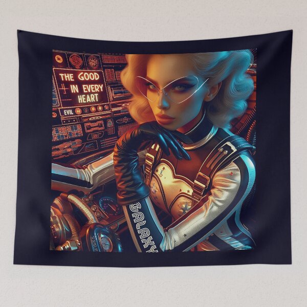 Item preview, Futuristic Lady Control Panel designed and sold by Voodoo Store Paranormal Collections.