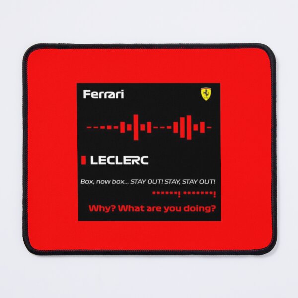 Item preview, Charles Leclerc Radio Message "Box now box...Stay out! Stay out!" designed and sold by myideal-shop.