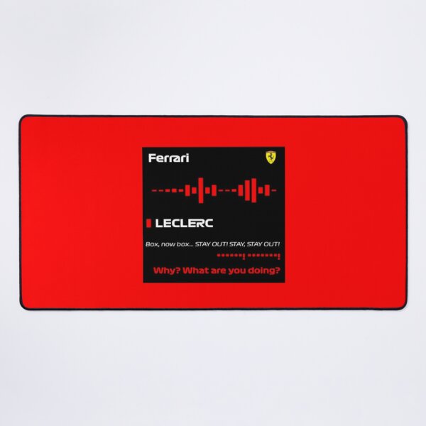 Item preview, Charles Leclerc Radio Message "Box now box...Stay out! Stay out!" designed and sold by myideal-shop.