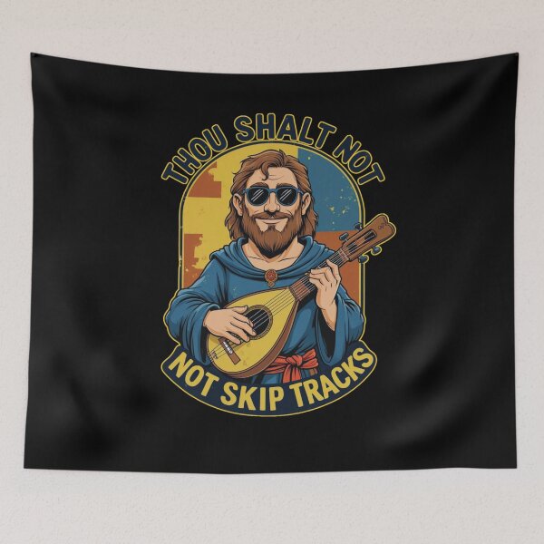 Item preview, Thou Shalt Not Skip Tracks. designed and sold by PattaZone.
