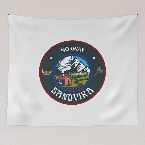 Item preview, Sandvika Norway Emblem designed and sold by World Designs.