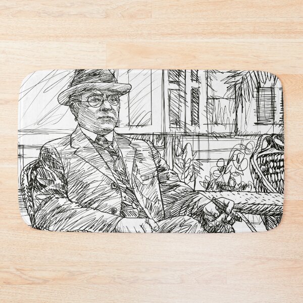 Item preview, EDGAR LEE MASTERS ink portrait .1 designed and sold by lautir.