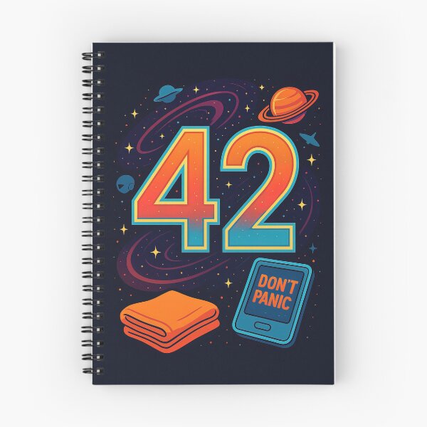 Item preview, 42 Answer to Life Galaxy Guide Quote designed and sold by Retr0Tshirts.