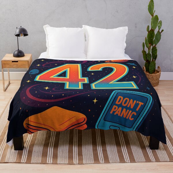 Item preview, 42 Answer to Life Galaxy Guide Quote designed and sold by Retr0Tshirts.