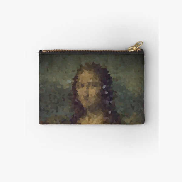 Item preview, monalisa davinci funny portrait parody renaissance mosaic designed and sold by 88DesignStudio.