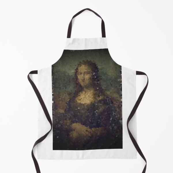 Item preview, monalisa davinci funny portrait parody renaissance mosaic designed and sold by 88DesignStudio.