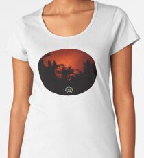 Morning Chat with Apau Hawaii Tours Women's Premium T-Shirt