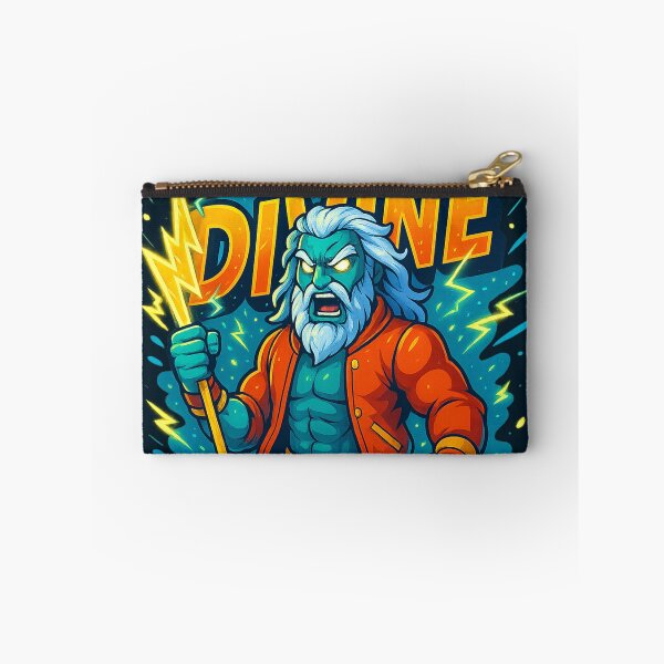 Item preview, Street Pantheon – DIVINE (Zeus-Inspired Rage God Art) Urban Art designed and sold by ZartyDesigns.