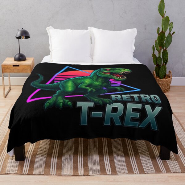 Item preview, Retro T-Rex Synthwave Power designed and sold by Wawan35200.