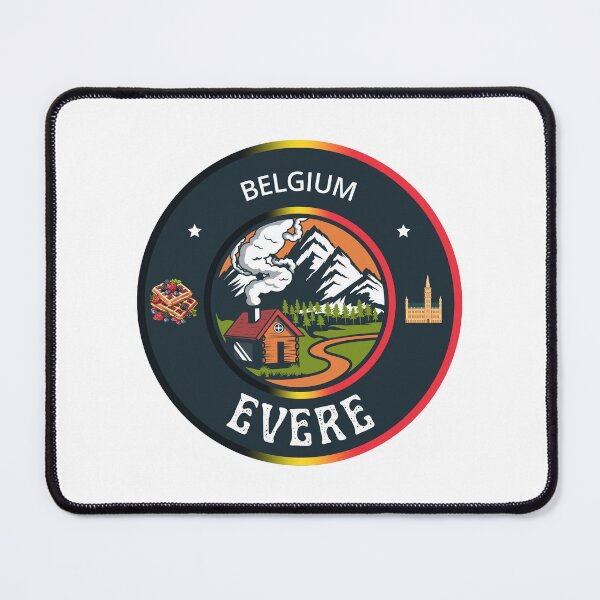 Item preview, Evere Belgium Emblem designed and sold by World Designs.