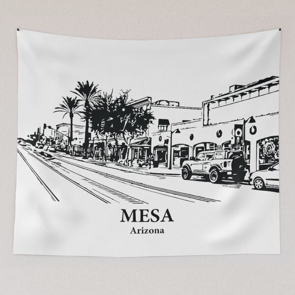 Artikelvorschau, Mesa - Arizona entworfen und verkauft von Lakeric Cityscapes.