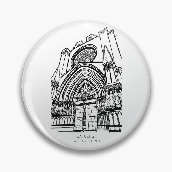 Item preview, Tarragona Cathedral – Gothic Romanesque Architecture Art designed and sold by Tropical Blood.