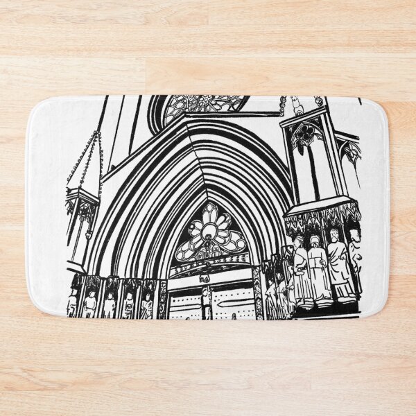 Item preview, Tarragona Cathedral – Gothic Romanesque Architecture Art designed and sold by Tropical Blood.