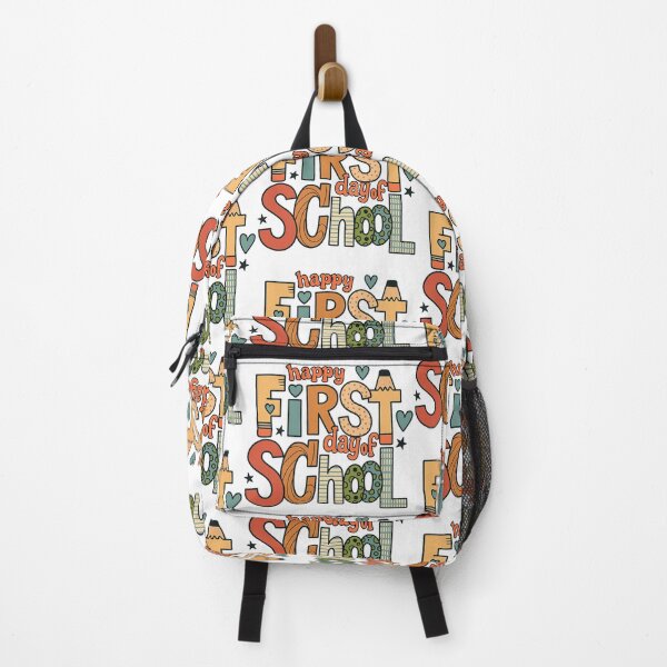 Item preview, Happy first day of school retro png|boy preschool png|kindergarten pencil|hello school png|kindergarten png|teacher shirt png|back to school designed and sold by PixelBlooming.