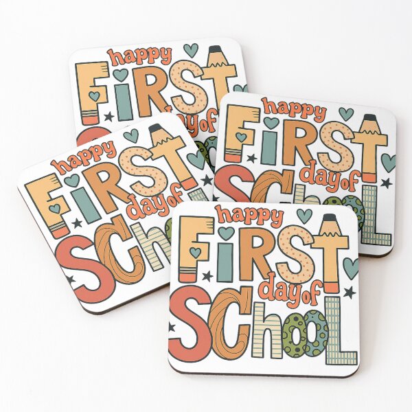 Item preview, Happy first day of school retro png｜boy preschool png｜kindergarten pencil｜hello school png｜kindergarten png｜teacher shirt png｜back to school designed and sold by PixelBlooming.