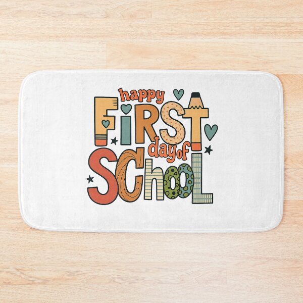 Item preview, Happy first day of school retro png｜boy preschool png｜kindergarten pencil｜hello school png｜kindergarten png｜teacher shirt png｜back to school designed and sold by PixelBlooming.
