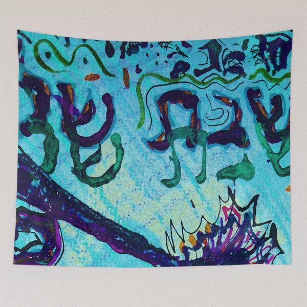 Item preview, Blue twilight Shabbat designed and sold by hdettman.