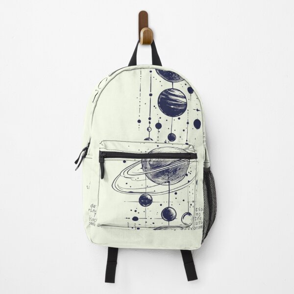 Item preview, Cosmic Planet Alignment – Celestial Line Art Illustration designed and sold by Inkora-Art.