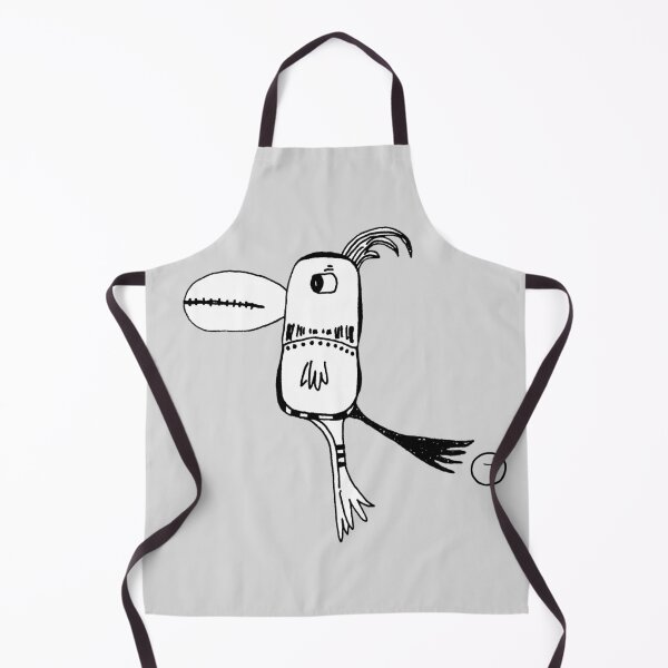 Item preview, Surreal Bird of The Humble Gate|Dalet ד|Hebrew Letter Art|Black and White Design designed and sold by Aster Atelier.
