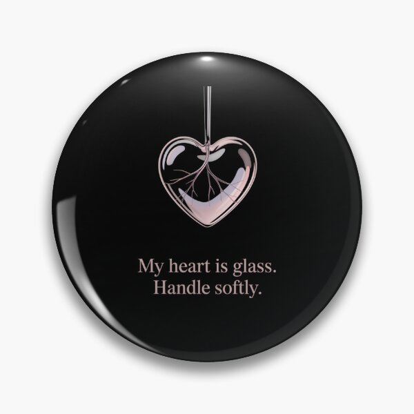 Item preview, My Heart Is Glass designed and sold by SignumShop.