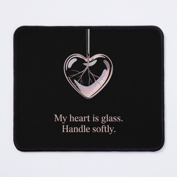 Item preview, My Heart Is Glass designed and sold by SignumShop.