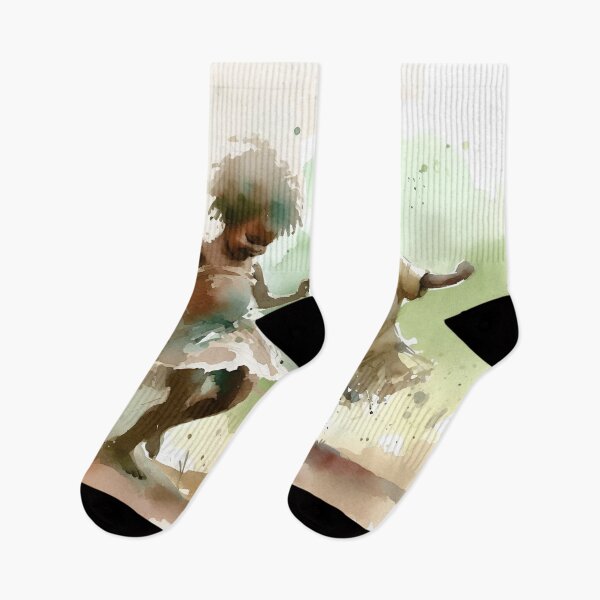 Item preview, Children Dancing After The Rain - Watercolour  designed and sold by Vector-Artist.