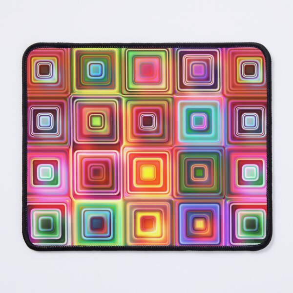 Item preview, Geometric electric colorful pattern designed and sold by FatBirdie.