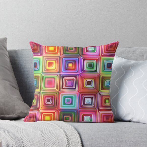 Item preview, Geometric electric colorful pattern  designed and sold by FatBirdie.